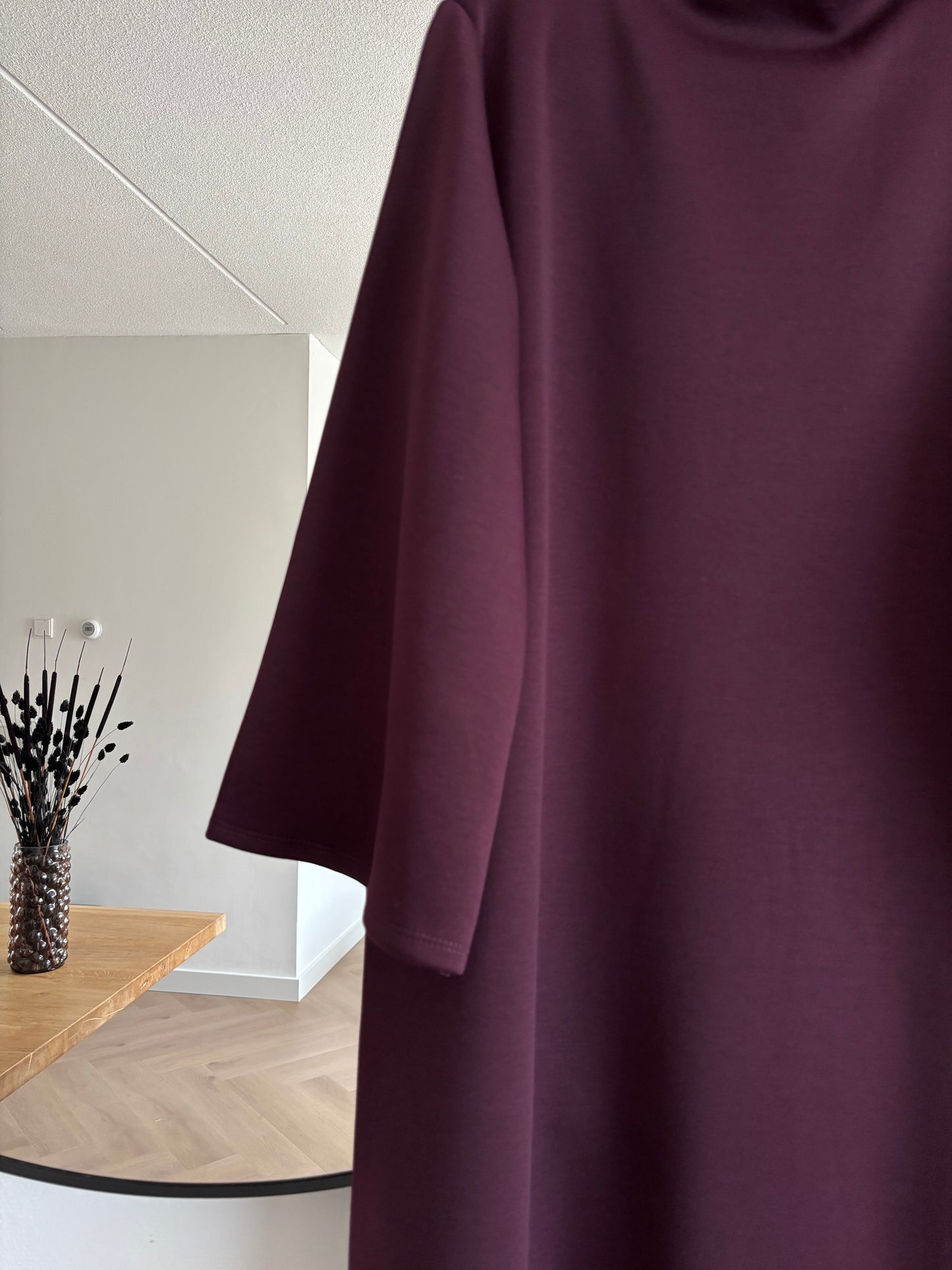 DRESS YASMIN BORDO