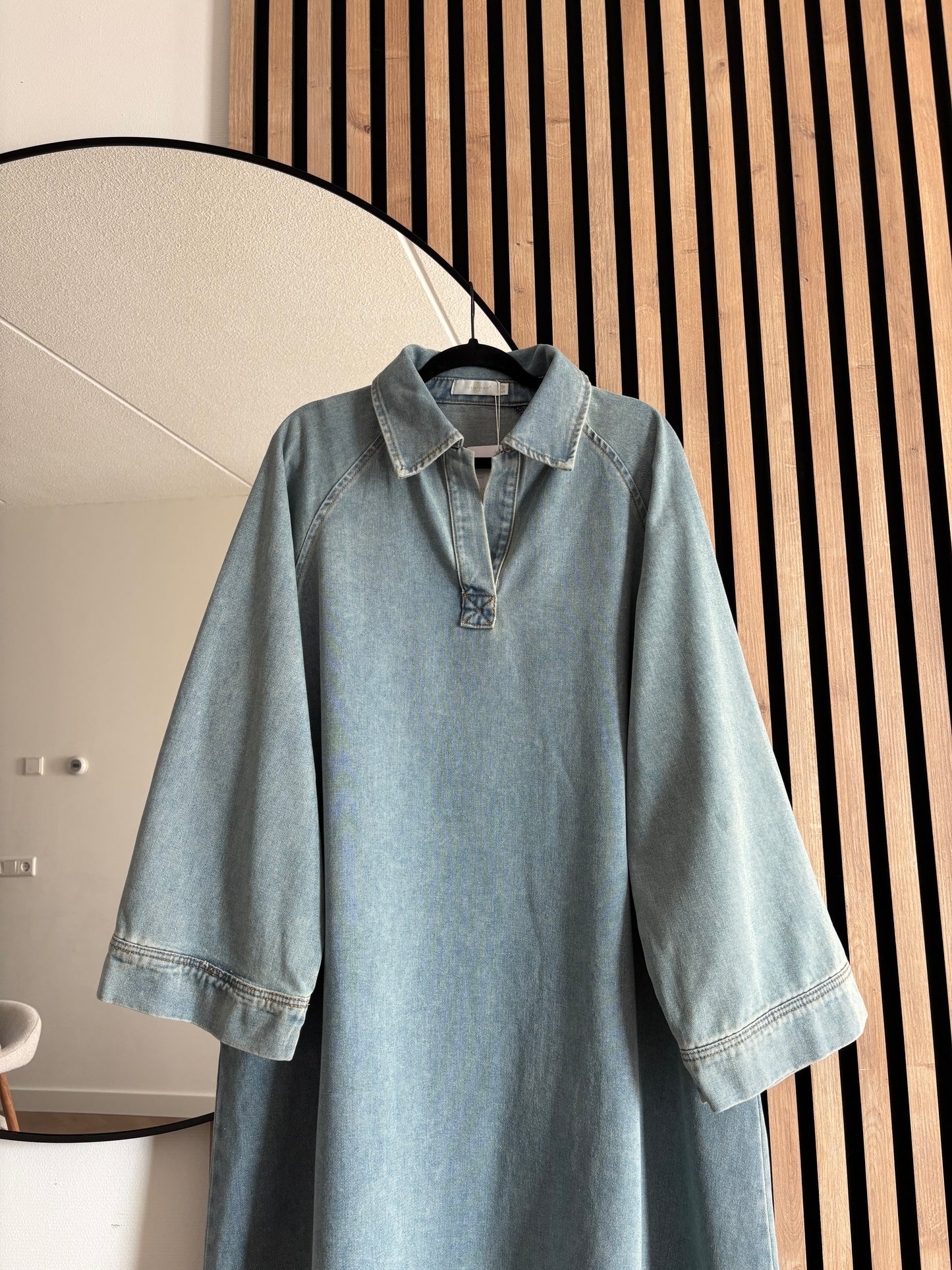 DRESS JEAN LONG BLUE CIEL