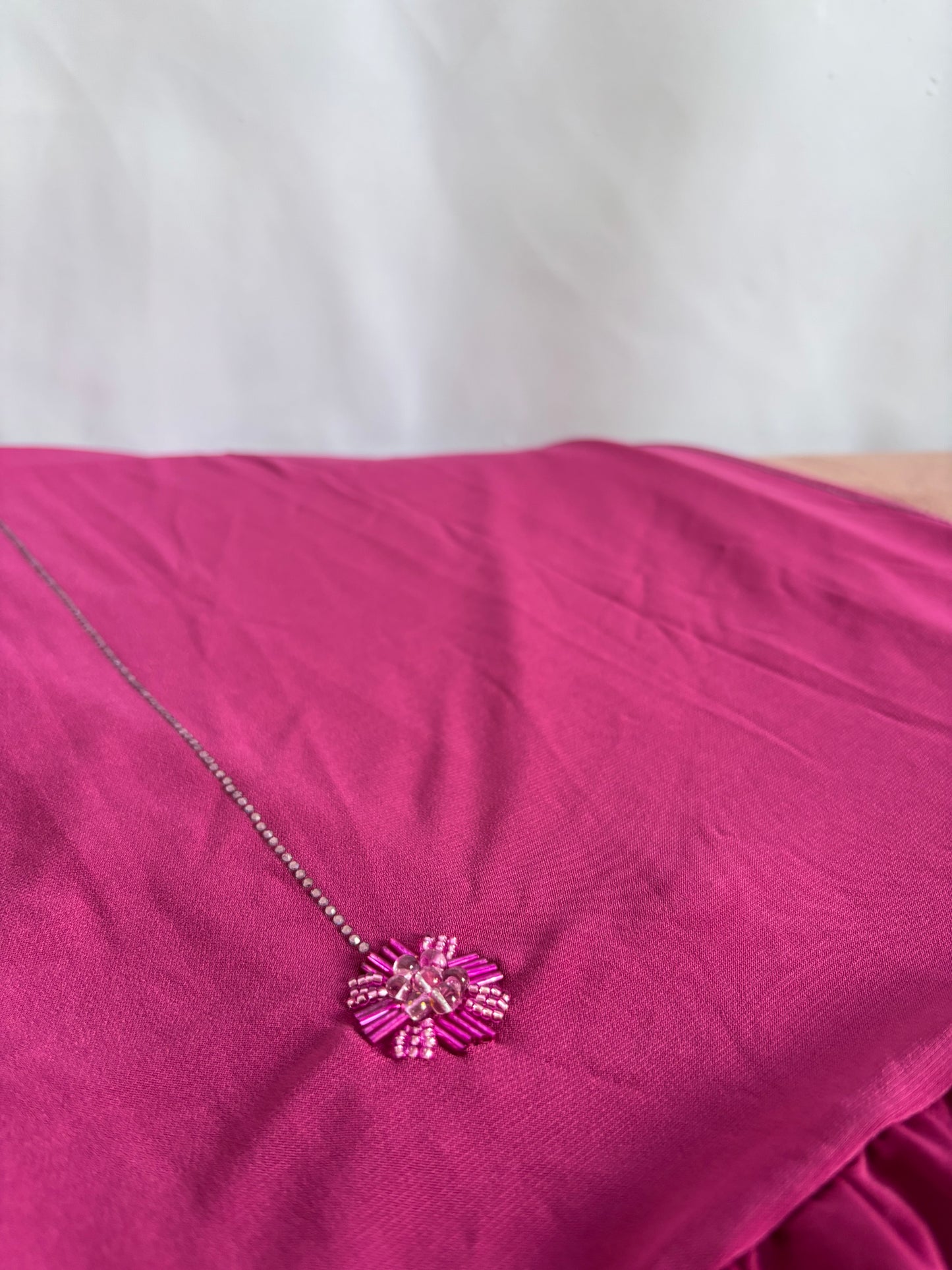 HIJAB VOLANTES DIAMOND FUCSIA
