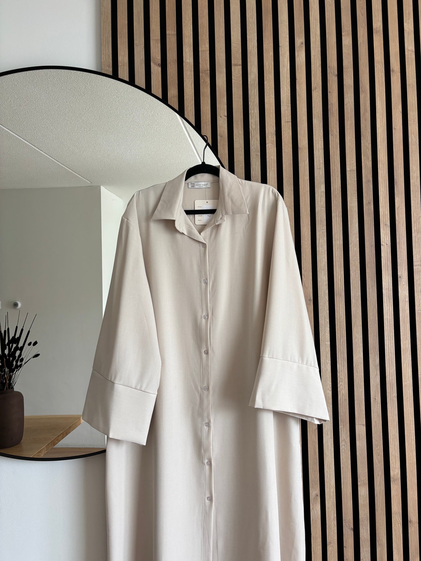 DRESS NAOUAL BEIGE