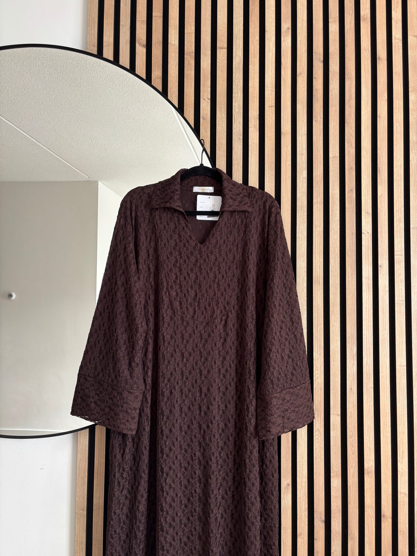 DRESS LAILA DARK BROWN