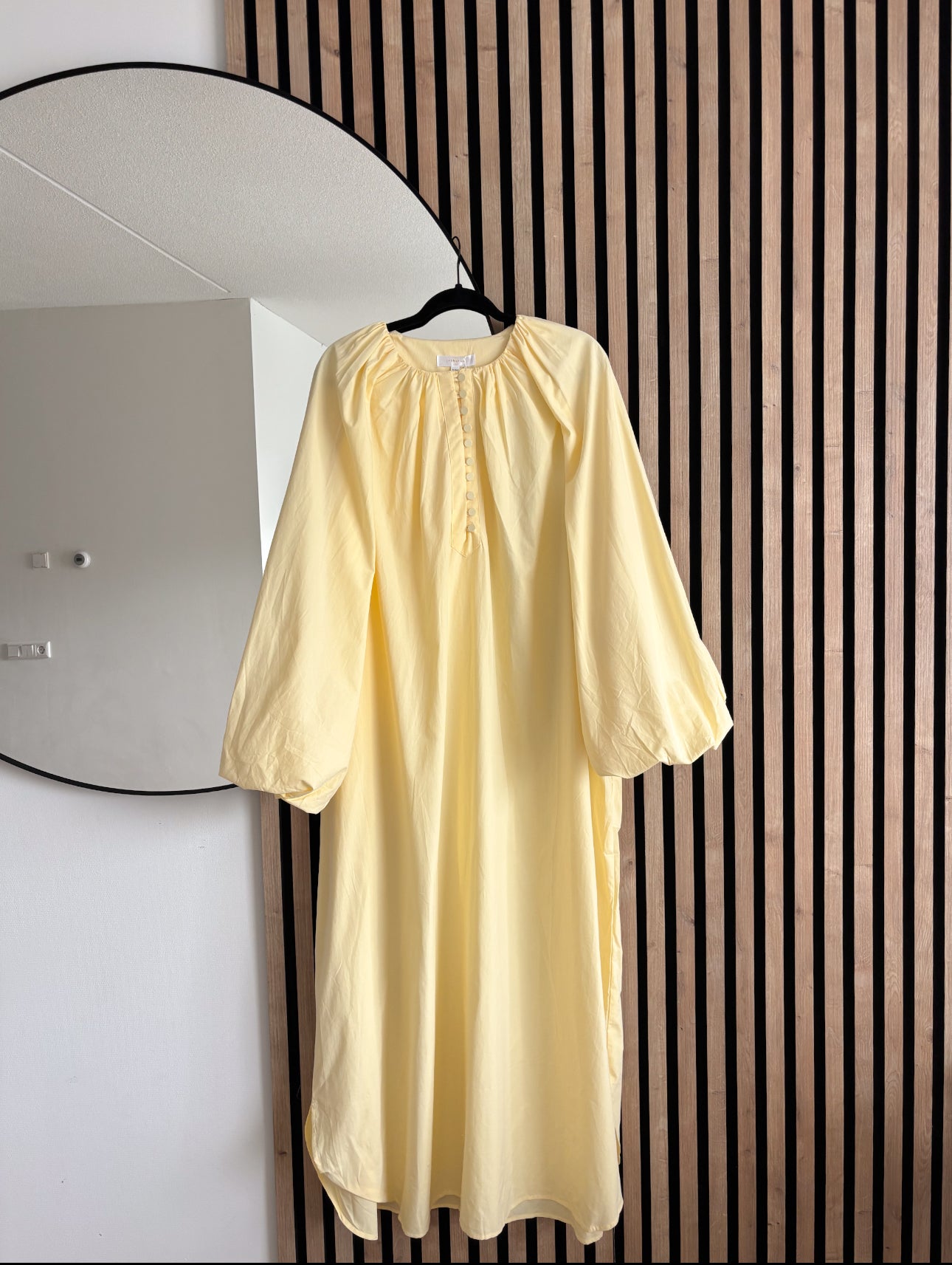 DRESS MAYSSA JAUNE