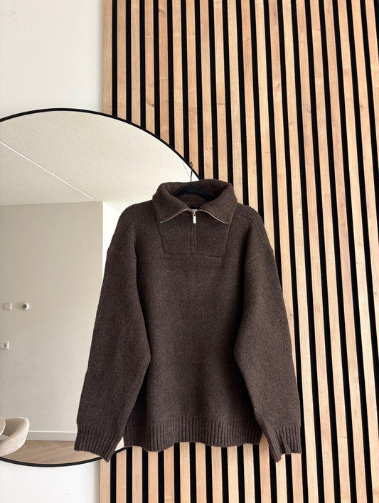 JERSEY LARA DARK BROWN