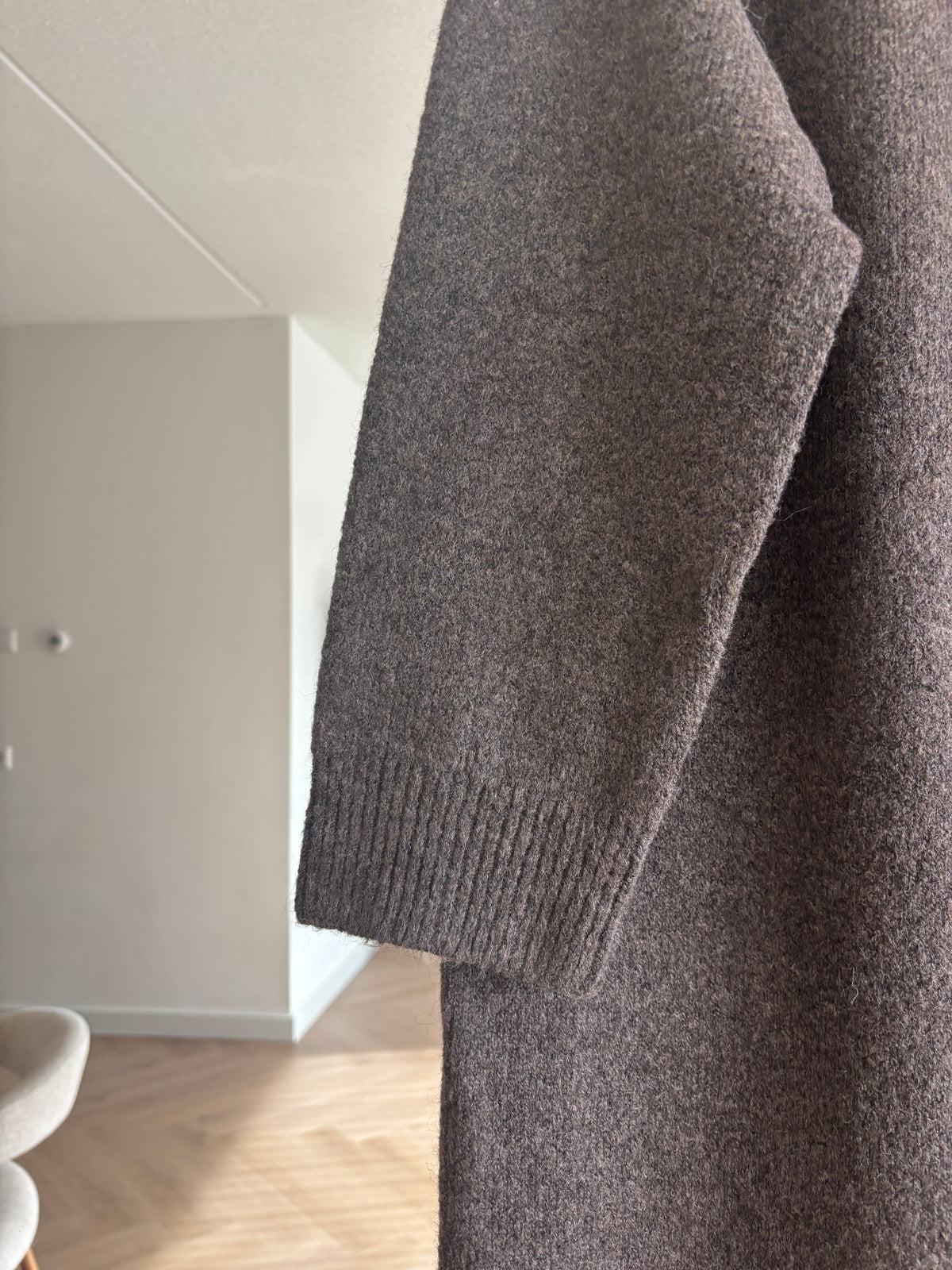 CÁRDIGAN INDIGO DARK BROWN