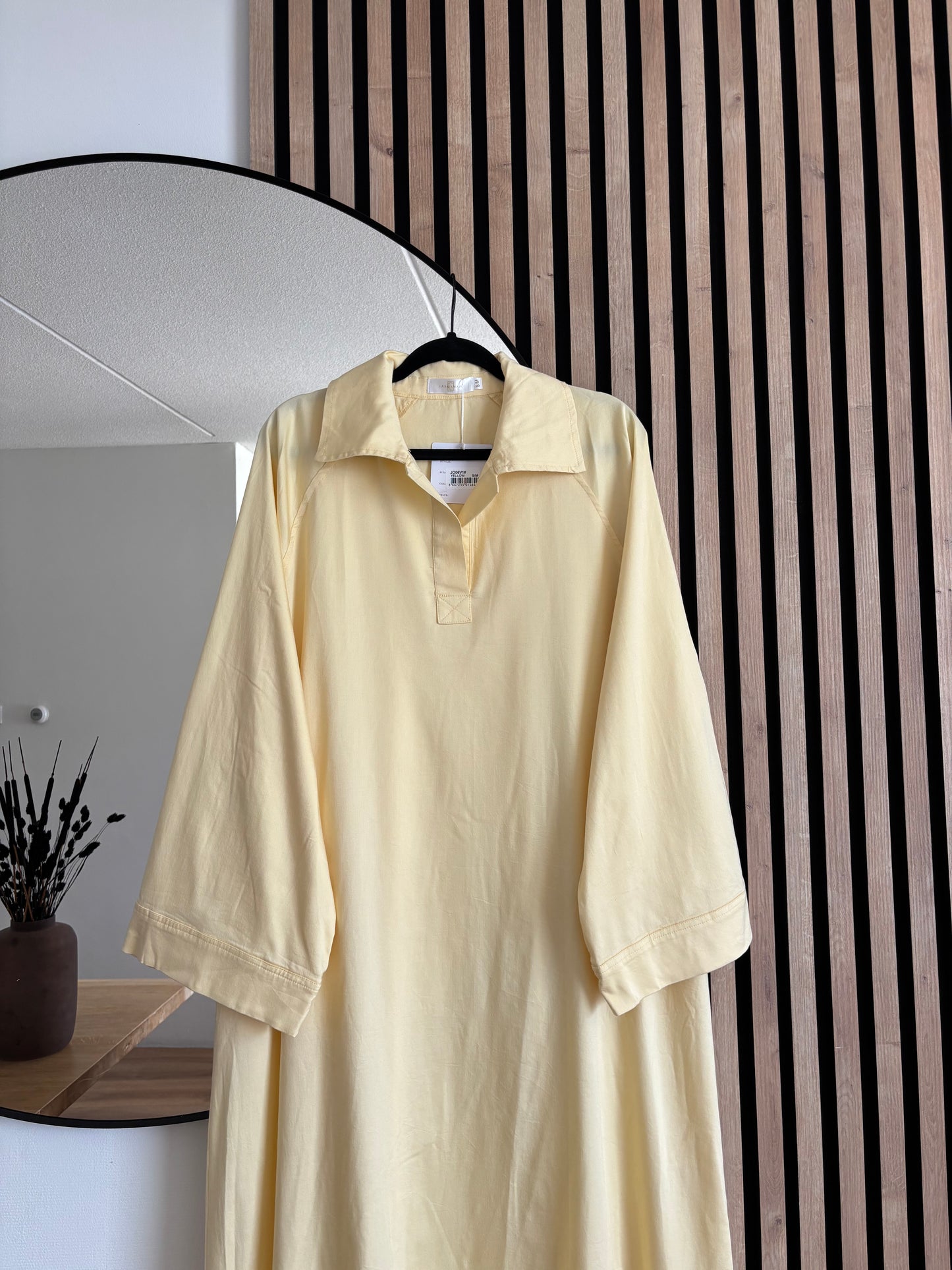 DRESS OUIAM BUTTER YELLOW
