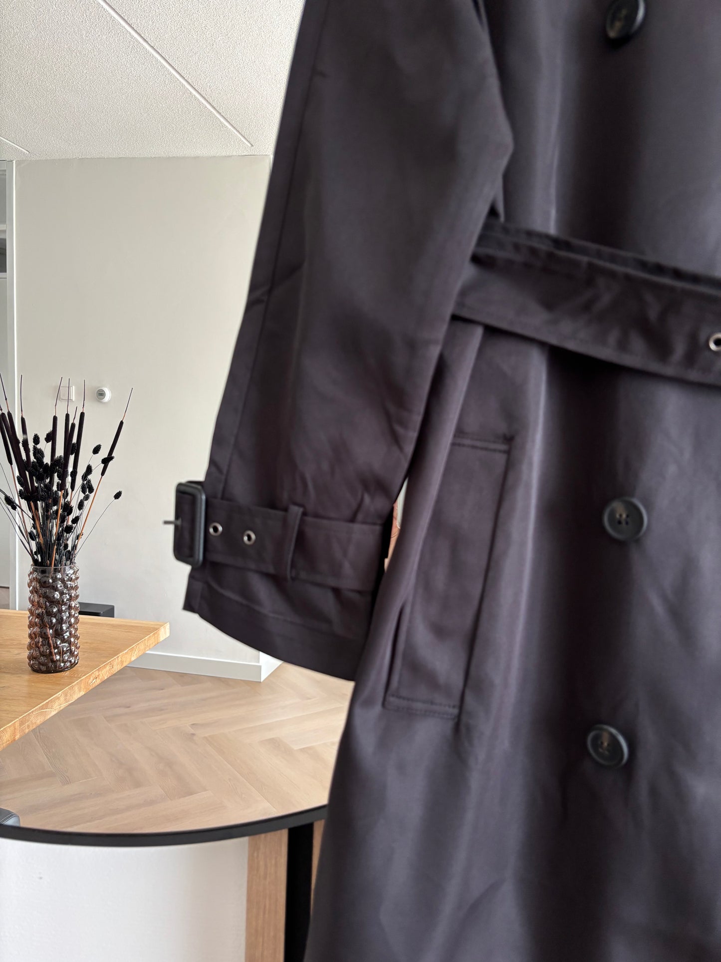 TRENCH AICHA BLACK