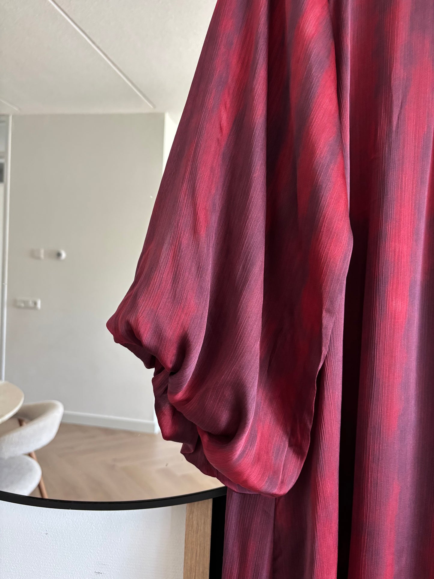 DRESS LEYDI BORDO