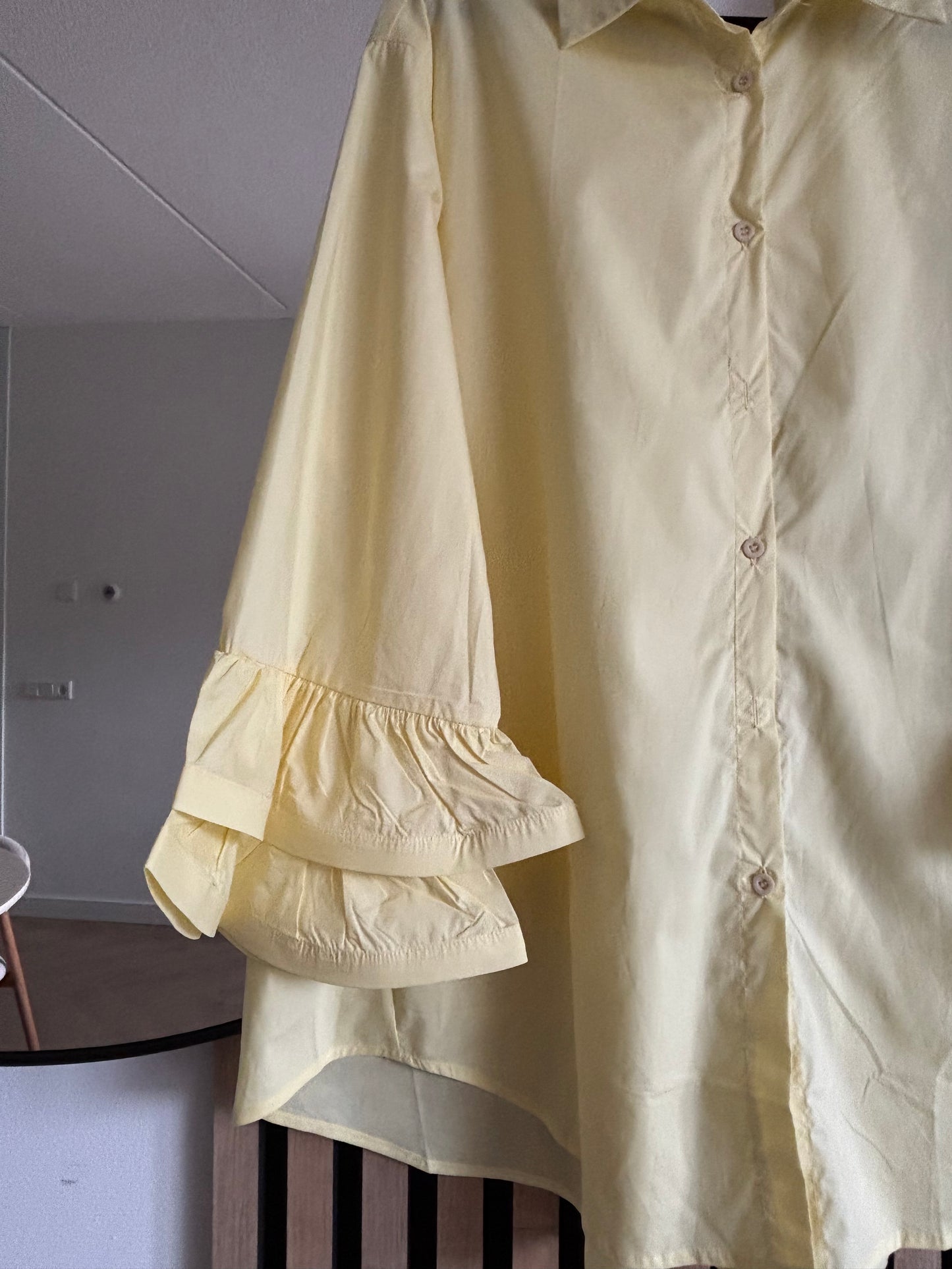 CAMISA LATIFA JAUNE