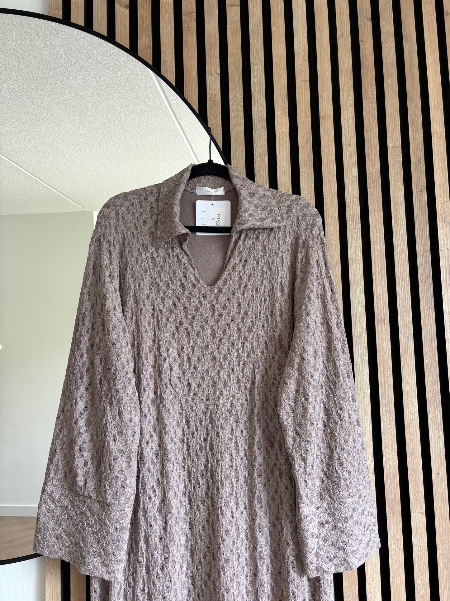 DRESS LAILA TAUPE