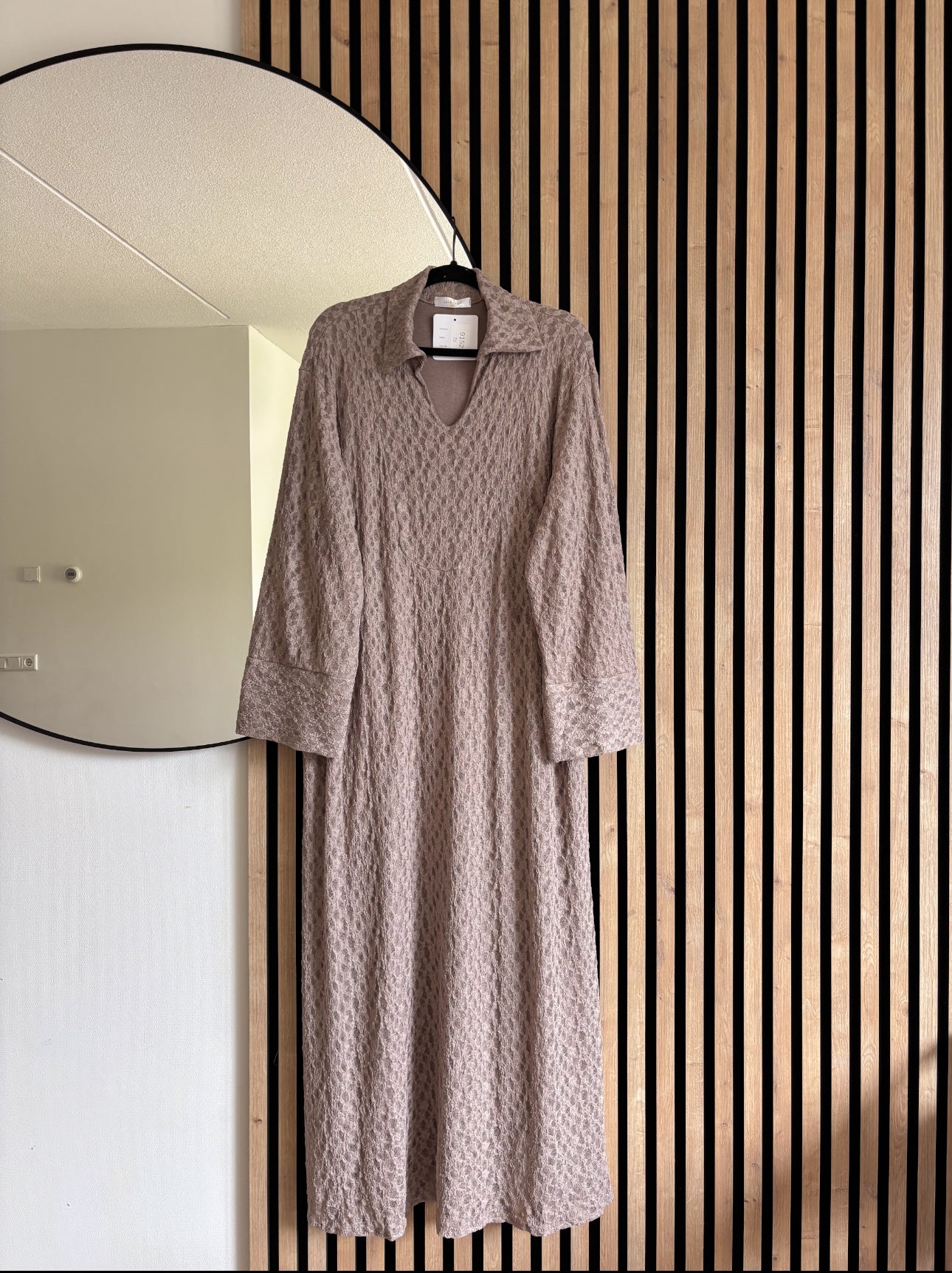 DRESS LAILA TAUPE