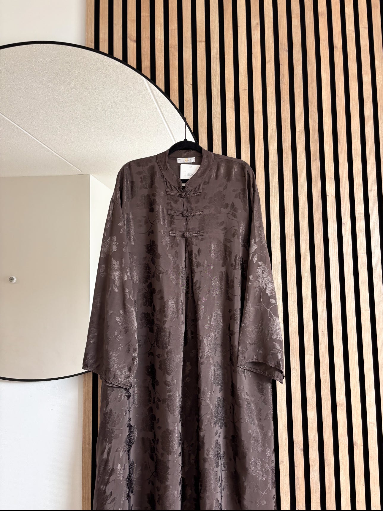 DRESS AMINA MARRÓN FONCE
