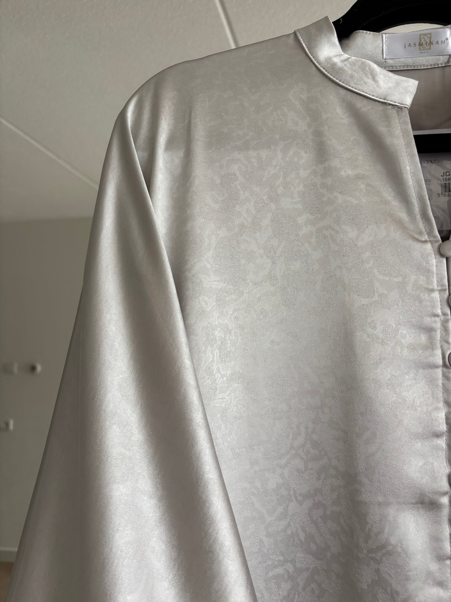 DRESS MARIAH GREY-BEIGE