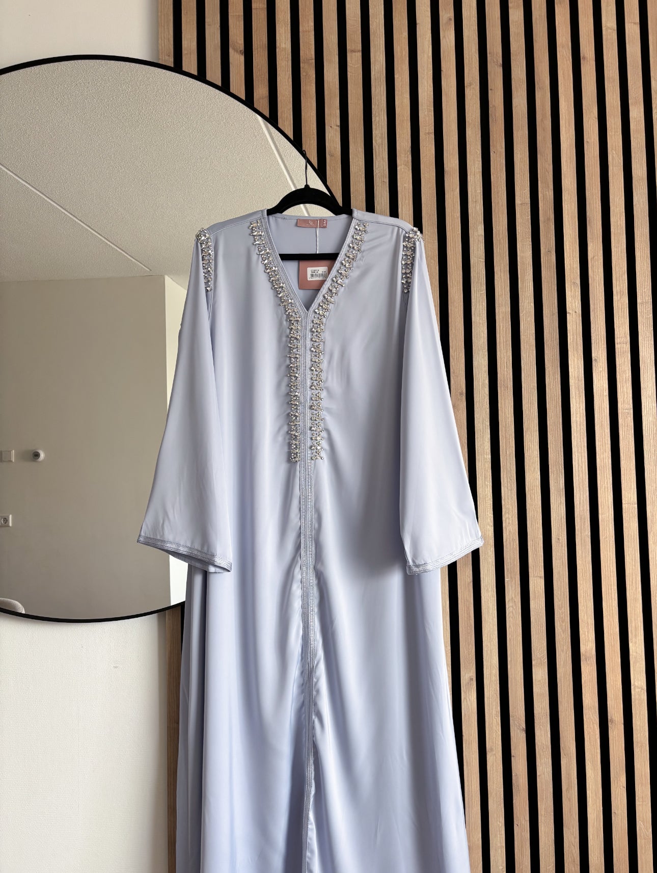 DRESS CAFTAN DIAMOND BLUE CIEL