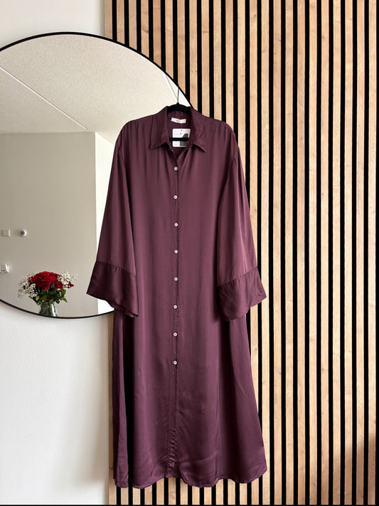 DRESS SIRIA BURDEOS