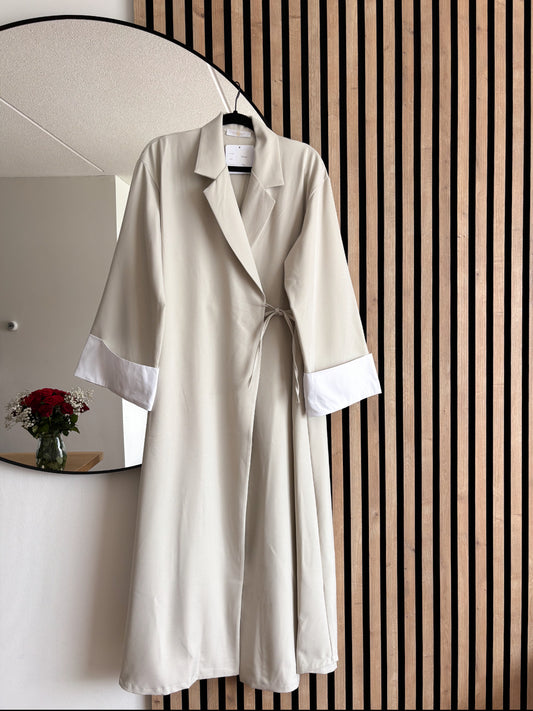 DRESS MAYSSA ECRU