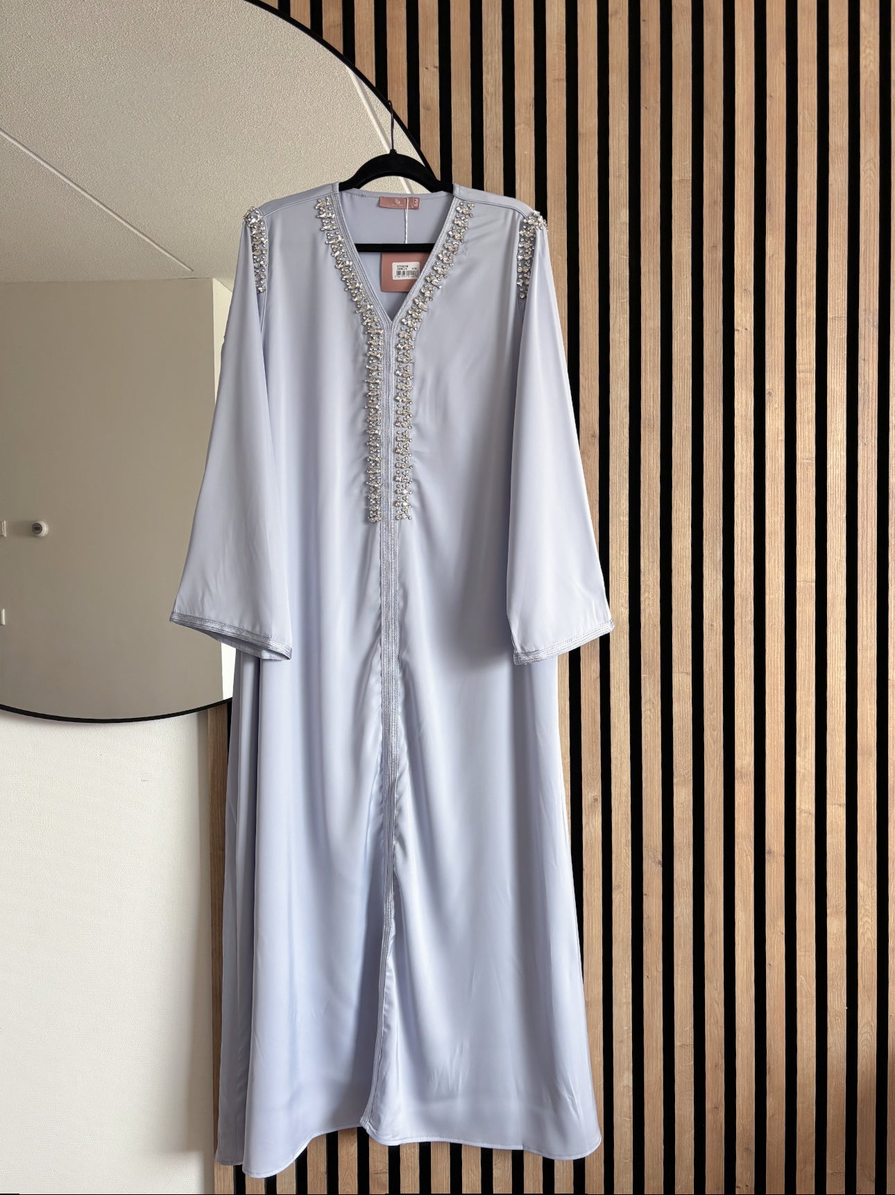 DRESS CAFTAN DIAMOND BLUE CIEL