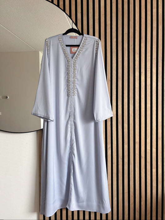 DRESS CAFTAN DIAMOND BLUE CIEL