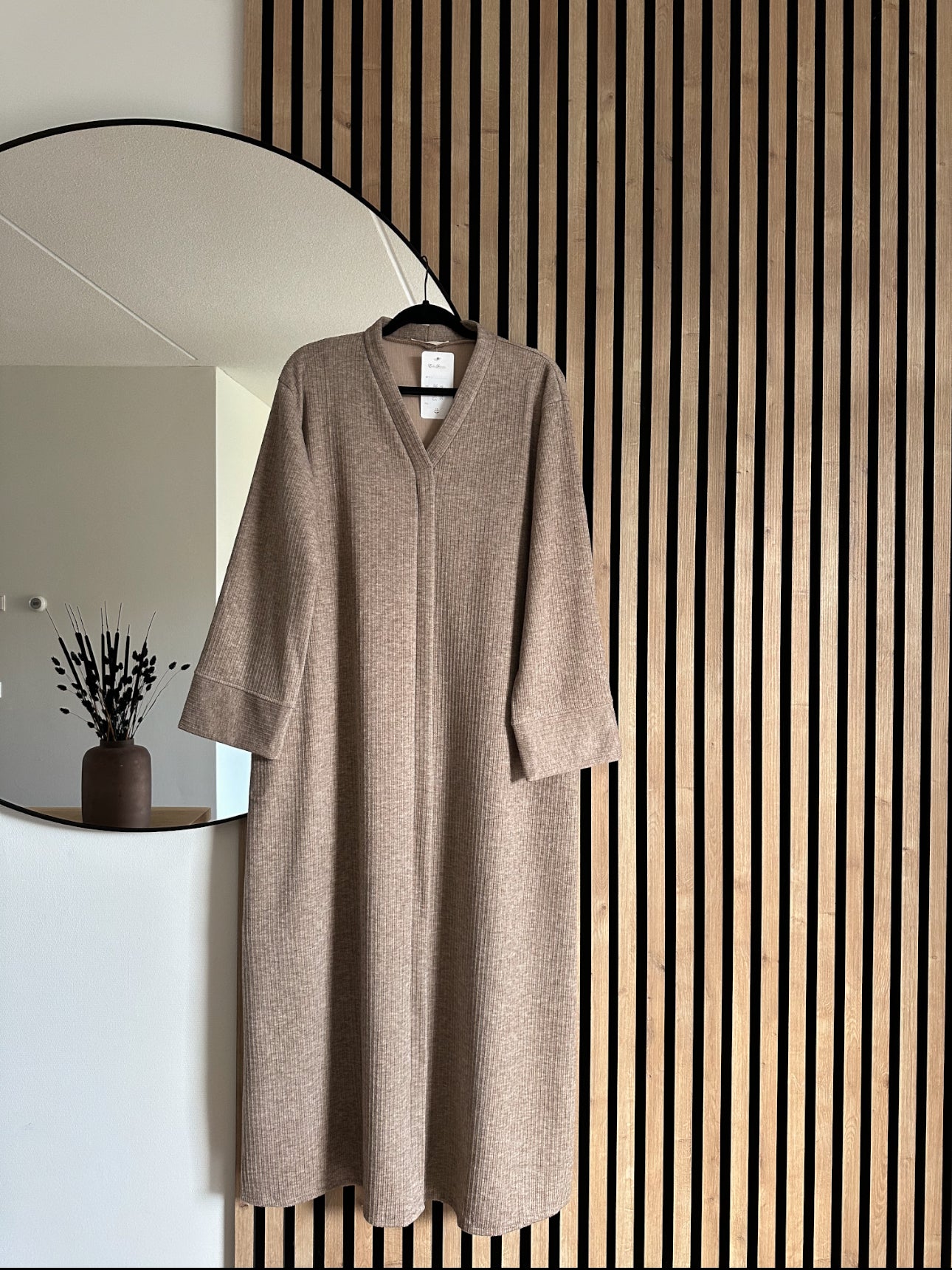 DRESS MANAR TAUPE