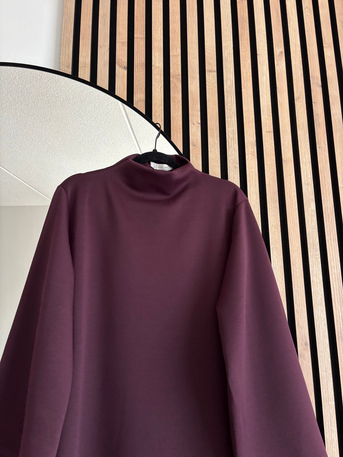 DRESS YASMIN BORDO
