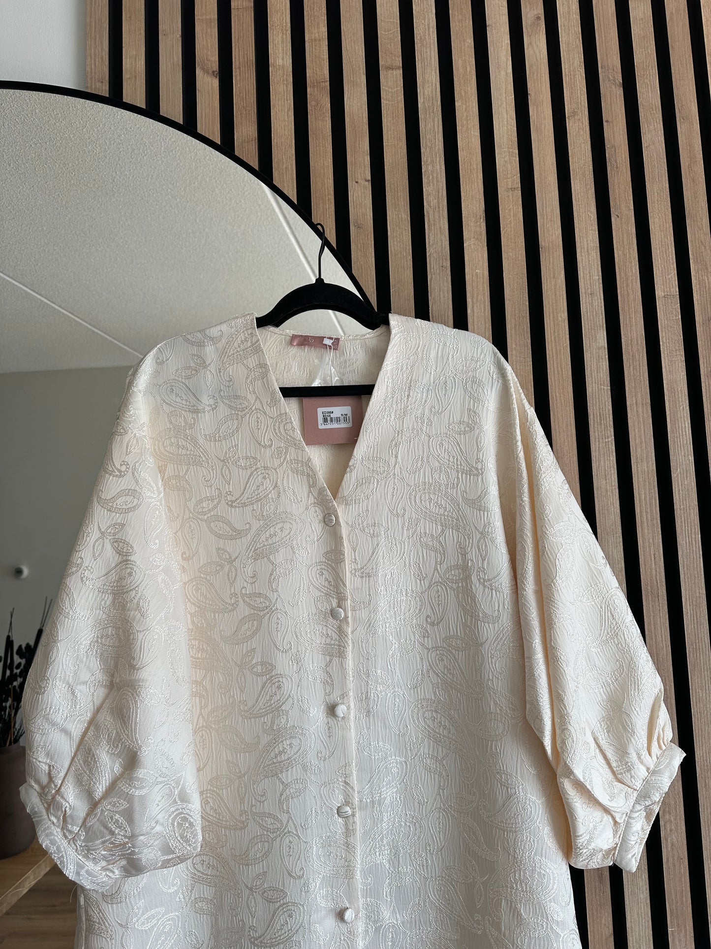 DRESS BROCARD CREAM
