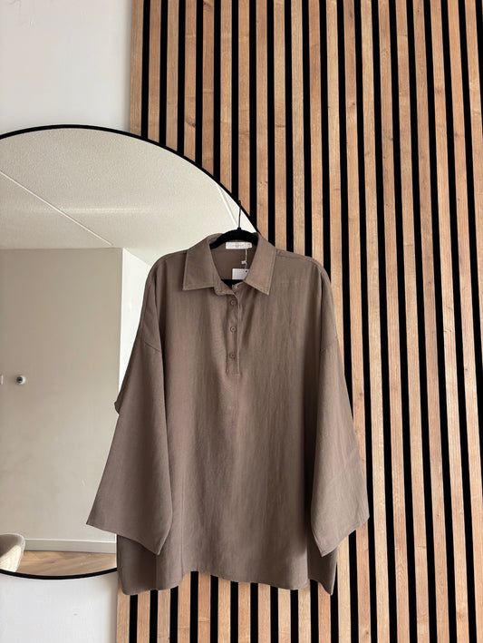 POLO ANISSA TAUPE