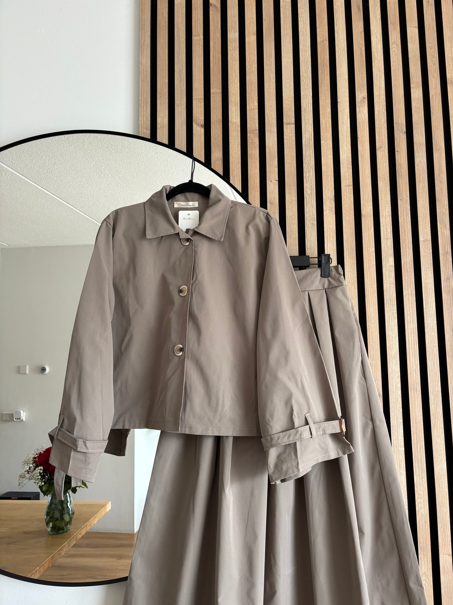 SET TRENCH TAUPE