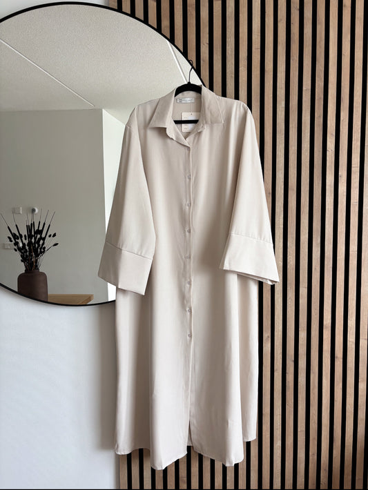 DRESS NAOUAL BEIGE
