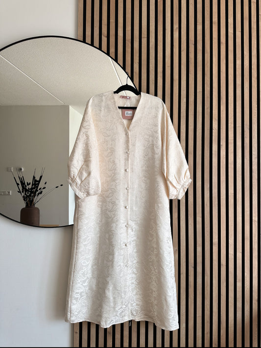 DRESS BROCARD CREAM
