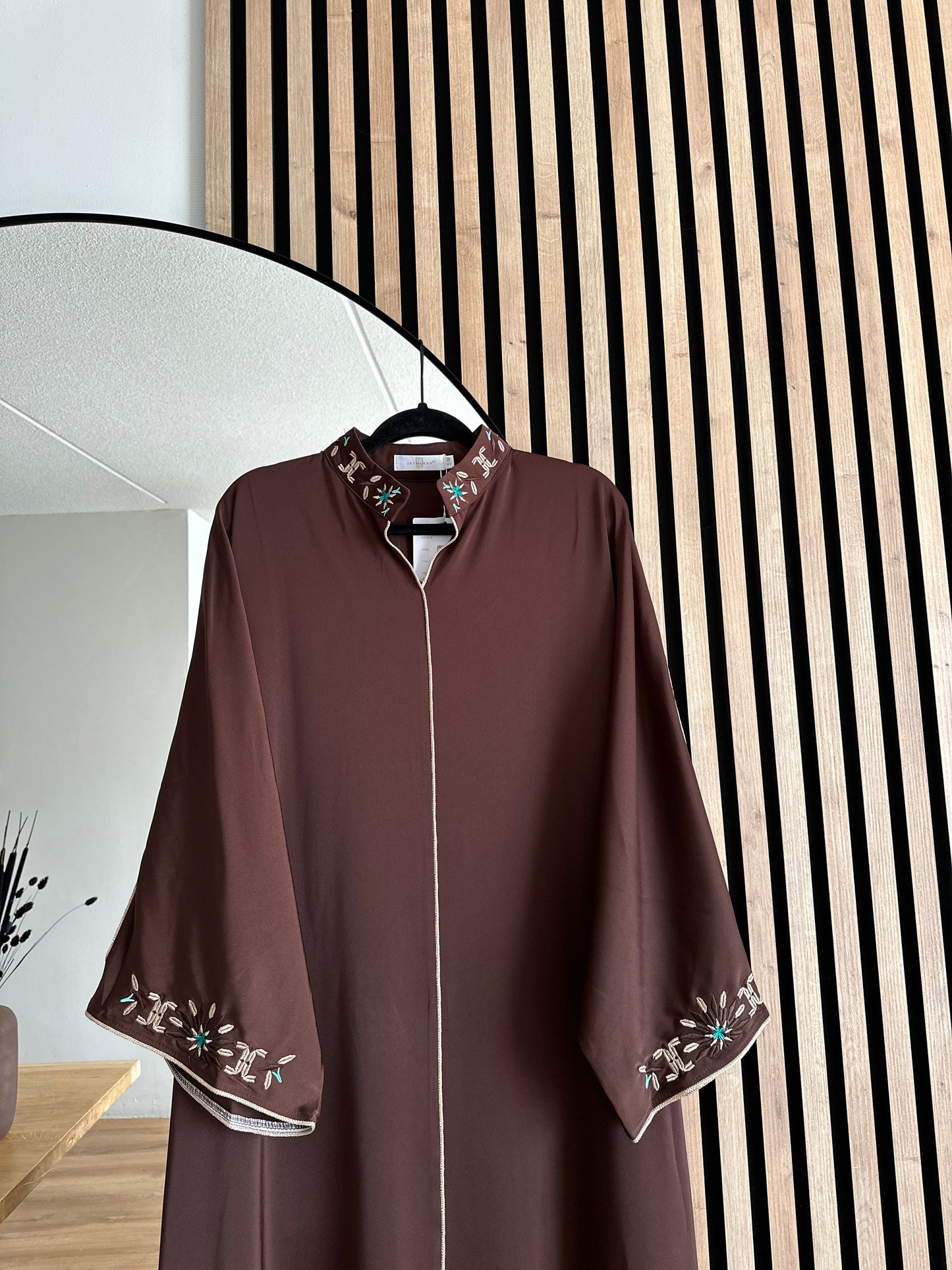 ABAYA WAFAE DARK BROWN
