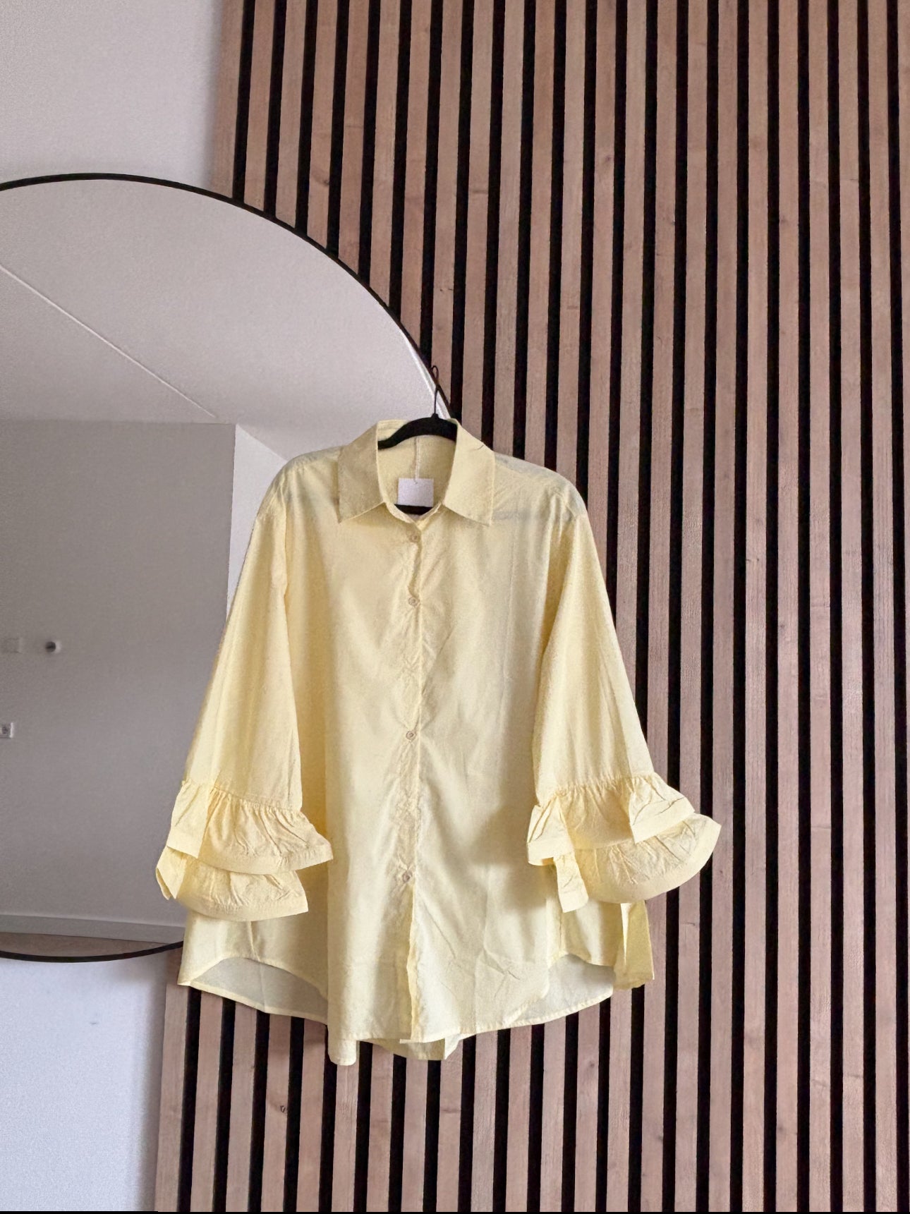 CAMISA LATIFA JAUNE