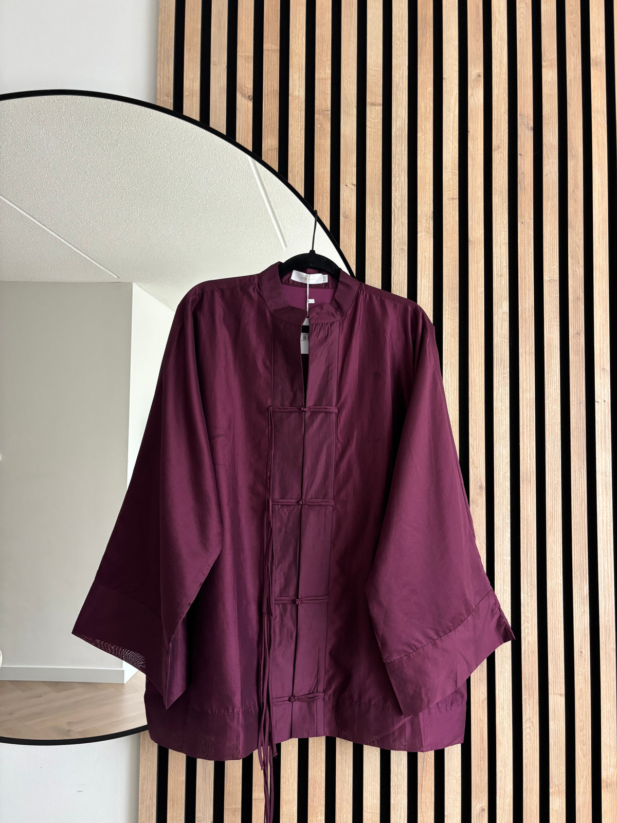 CAMISA INÉS BORDO