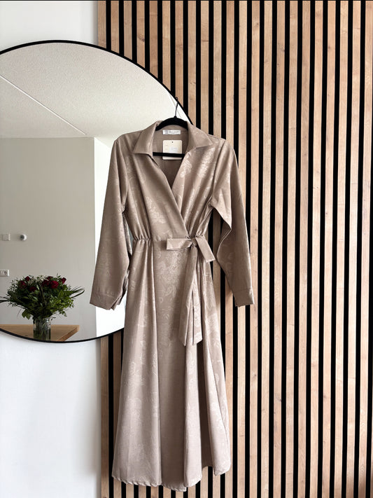 DRESS KAUTAR TAUPE