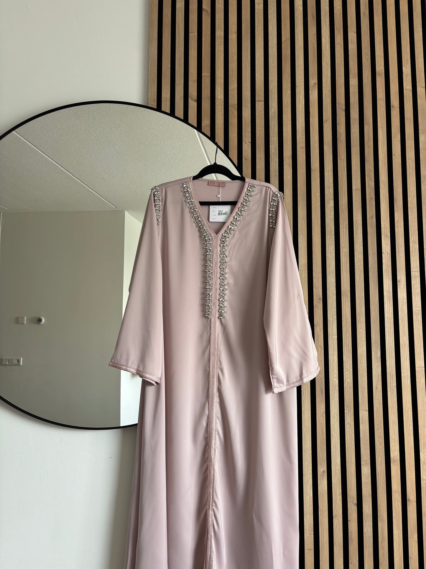 DRESS CAFTAN DIAMOND PINK