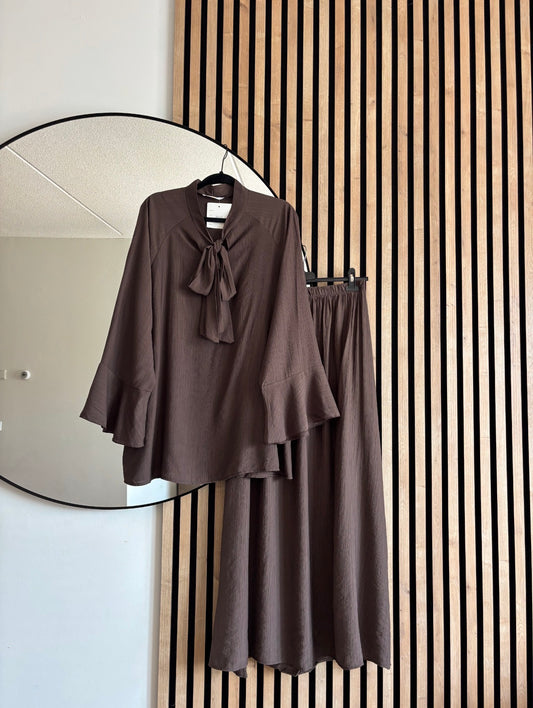 SET MIMOUNT DARK BROWN