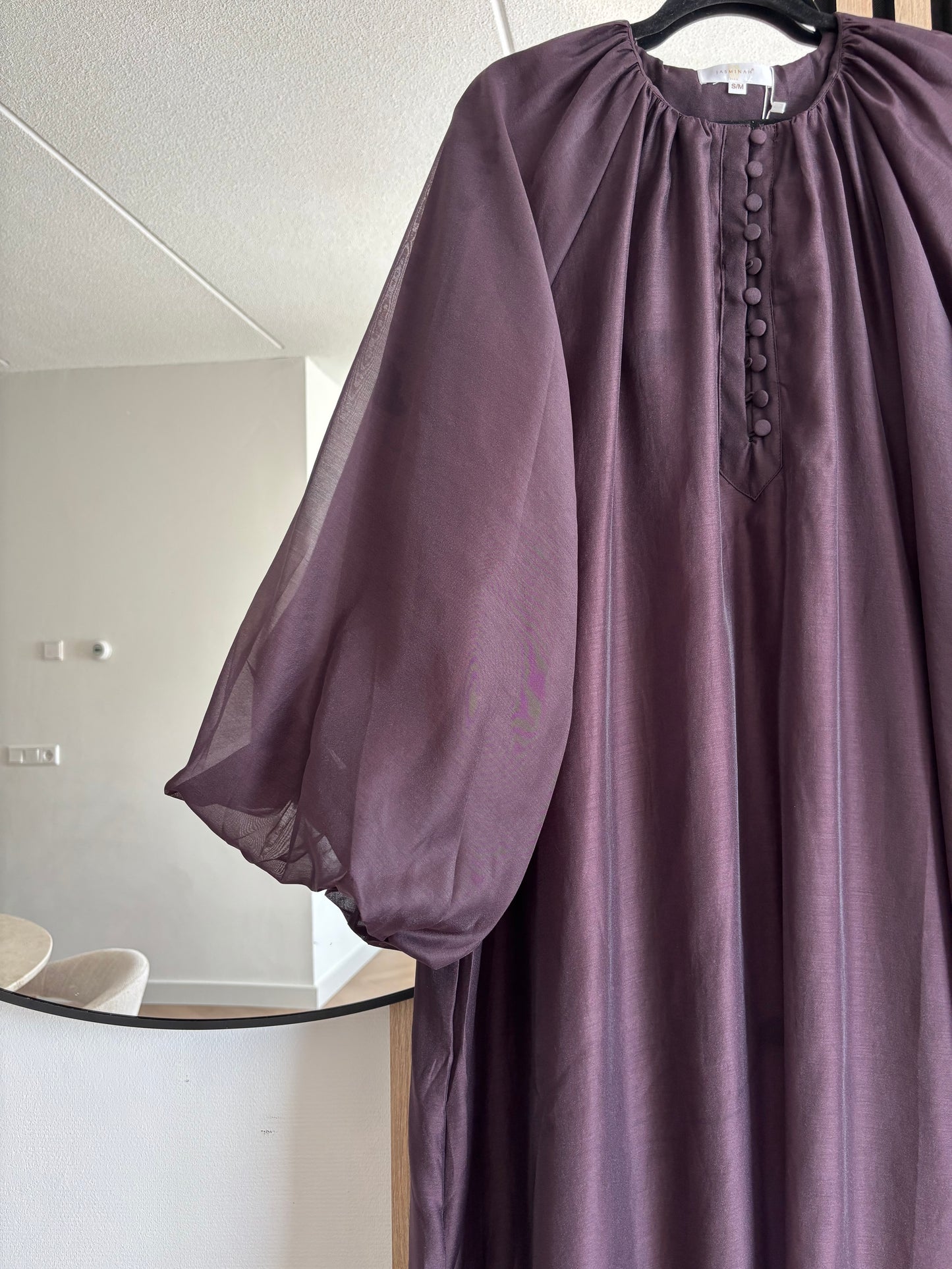DRESS LONG HASNA BROWN