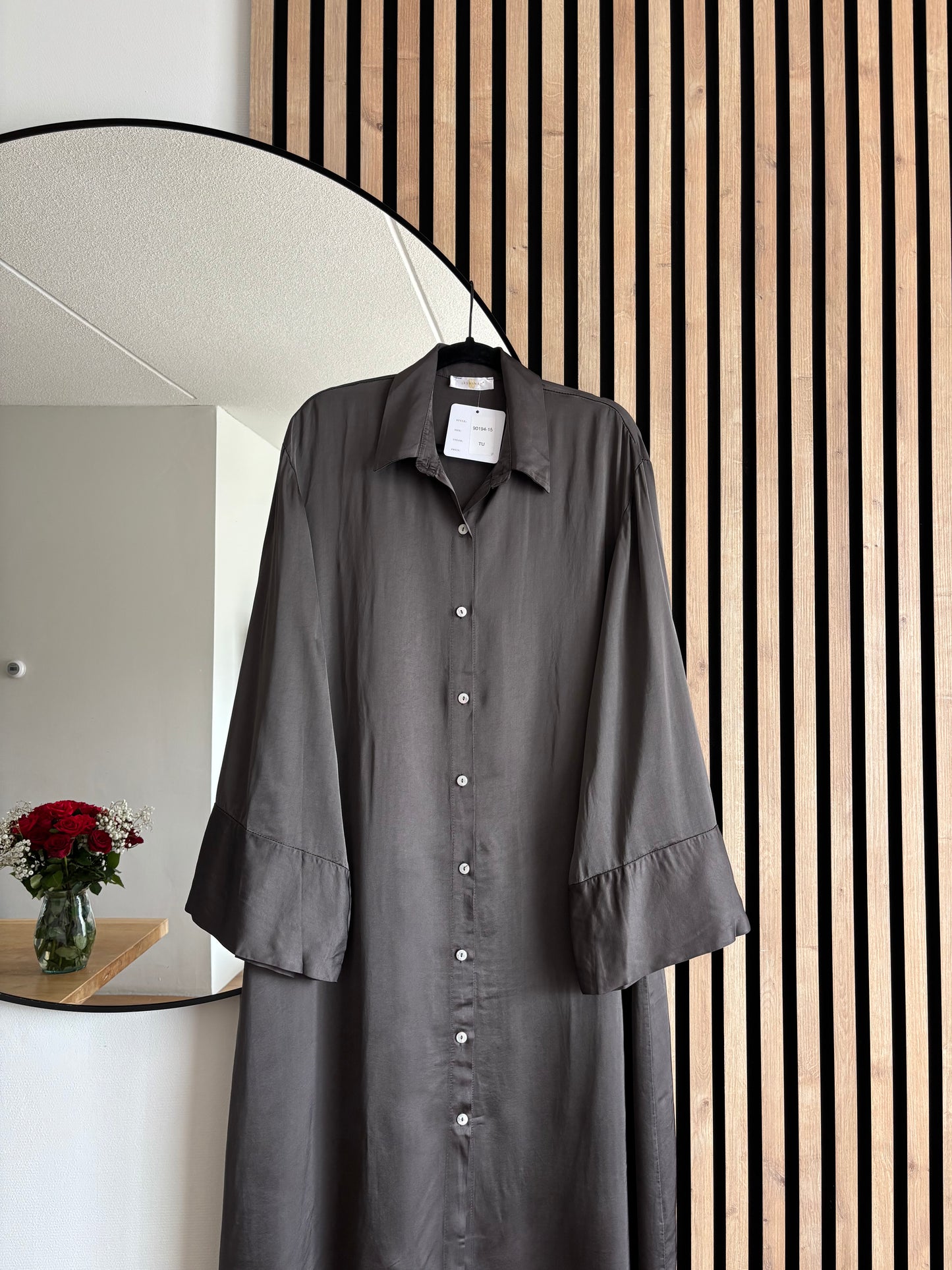 DRESS SIRIA BROWN