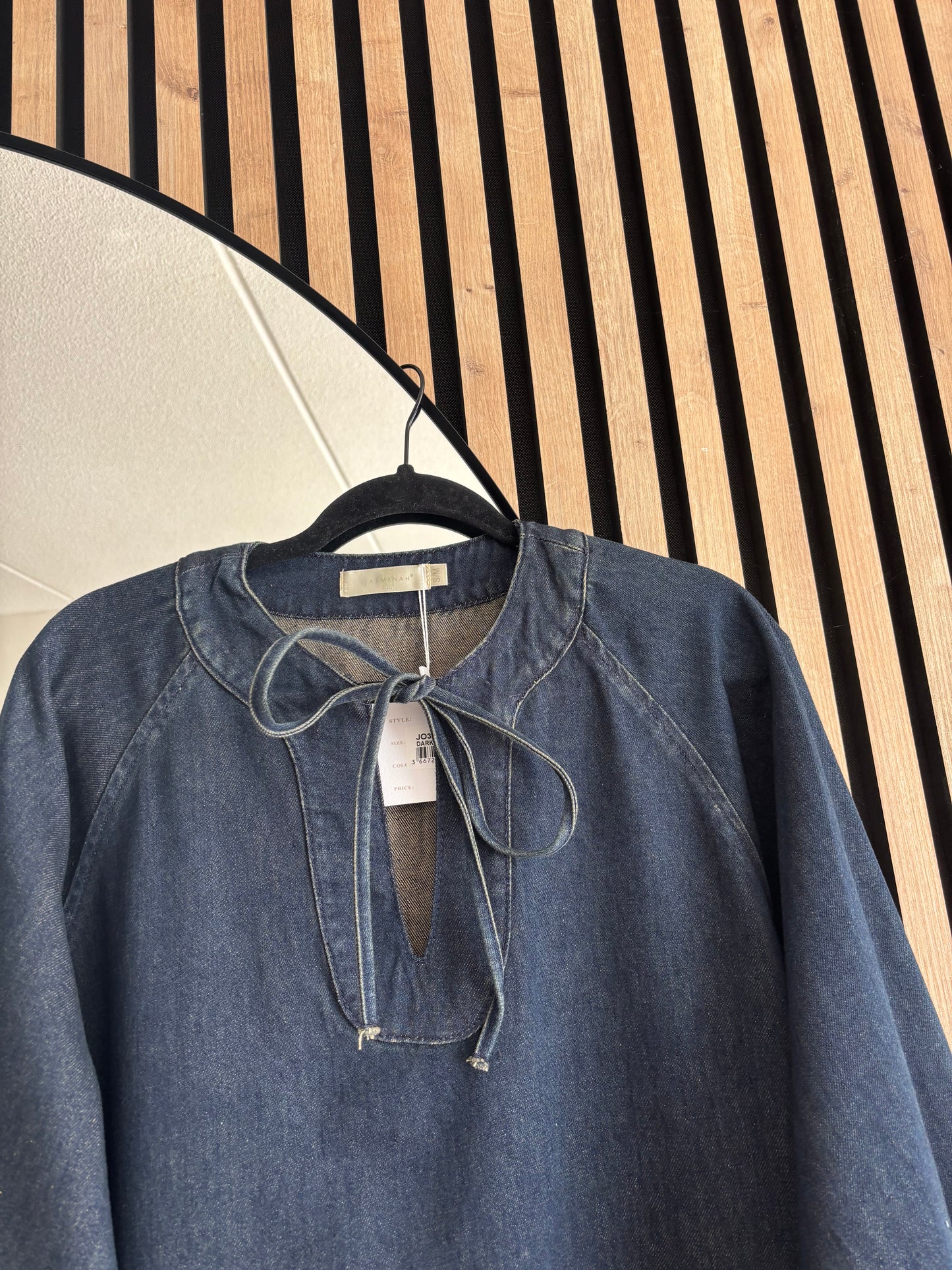 DRESS JEAN ANNA DARK BLUE