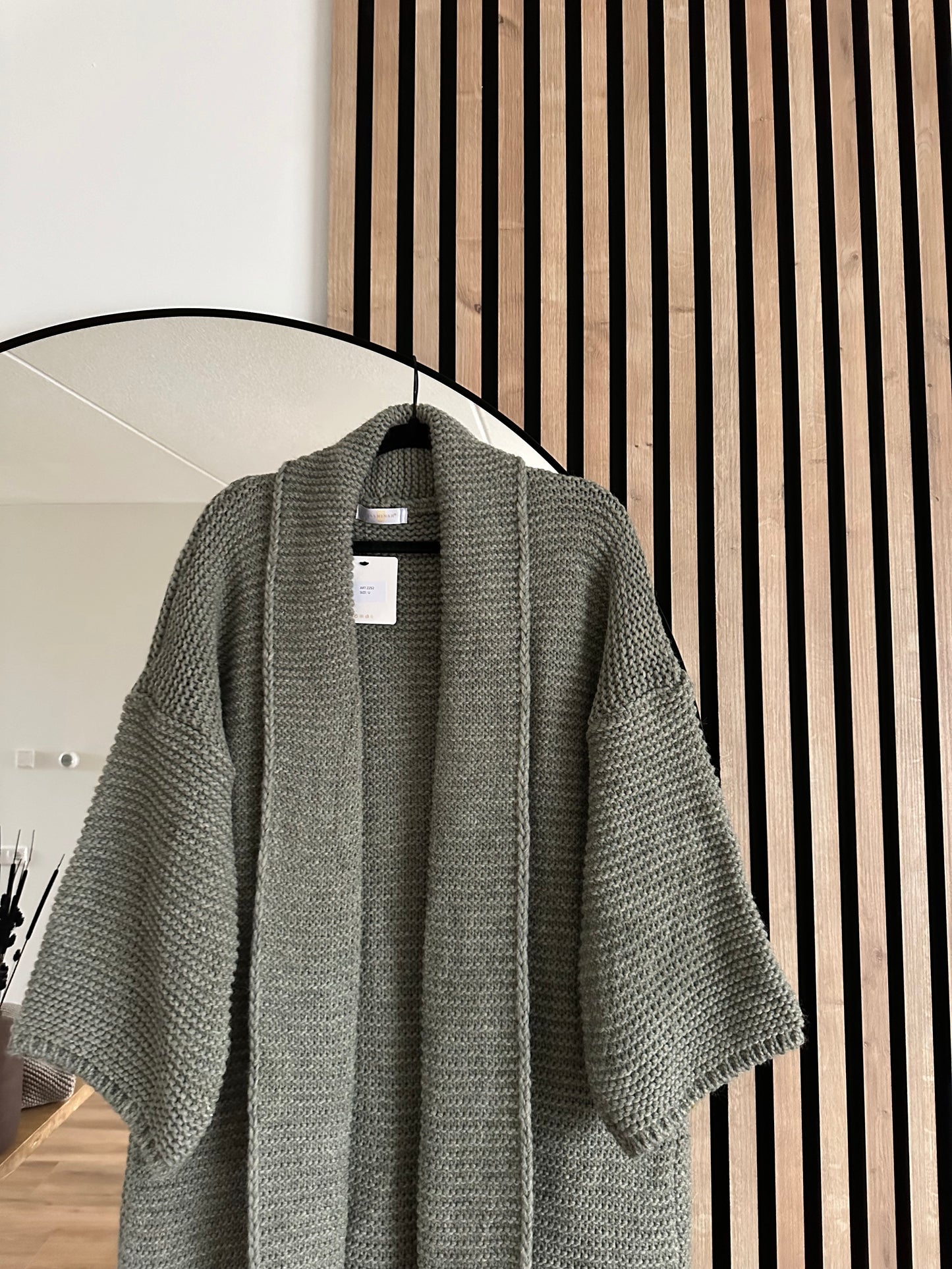 CARDIGAN ASMA GREEN