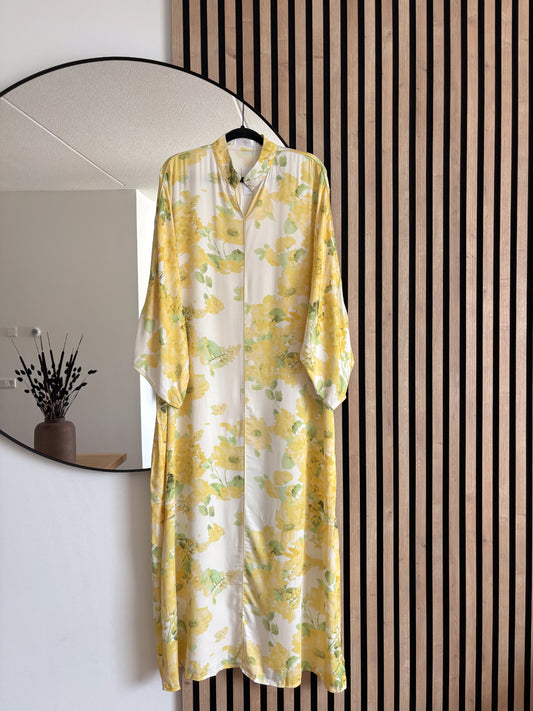DRESS FLORAL YELLOW
