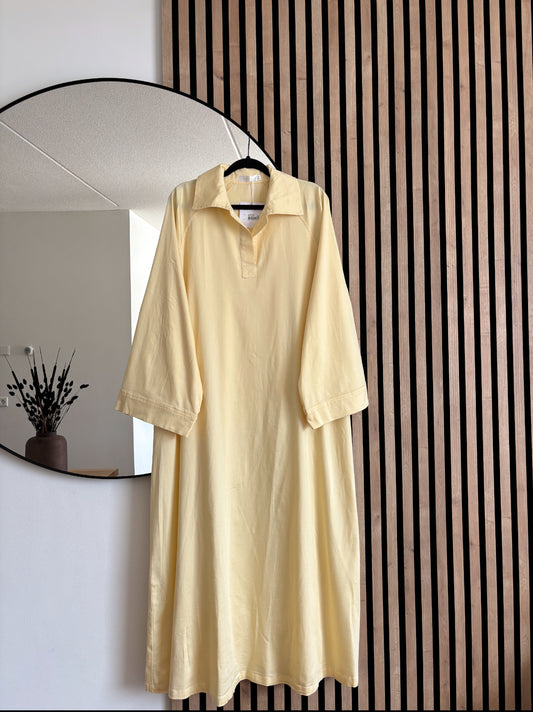 DRESS OUIAM BUTTER YELLOW