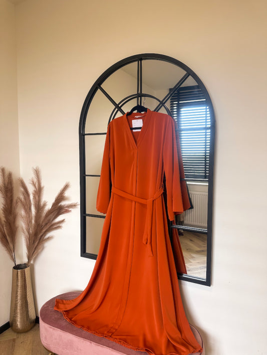 ABAYA NORA ORANGE