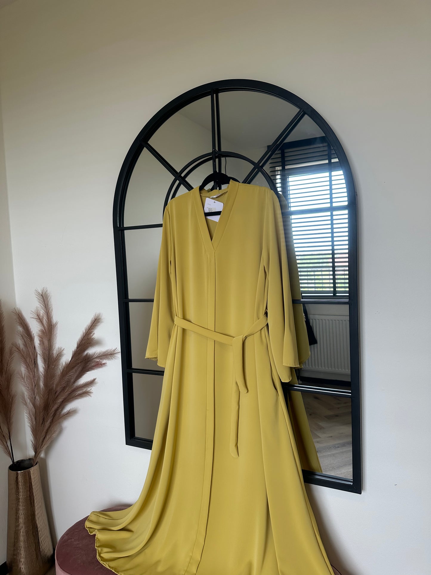 ABAYA NORA JAUNE