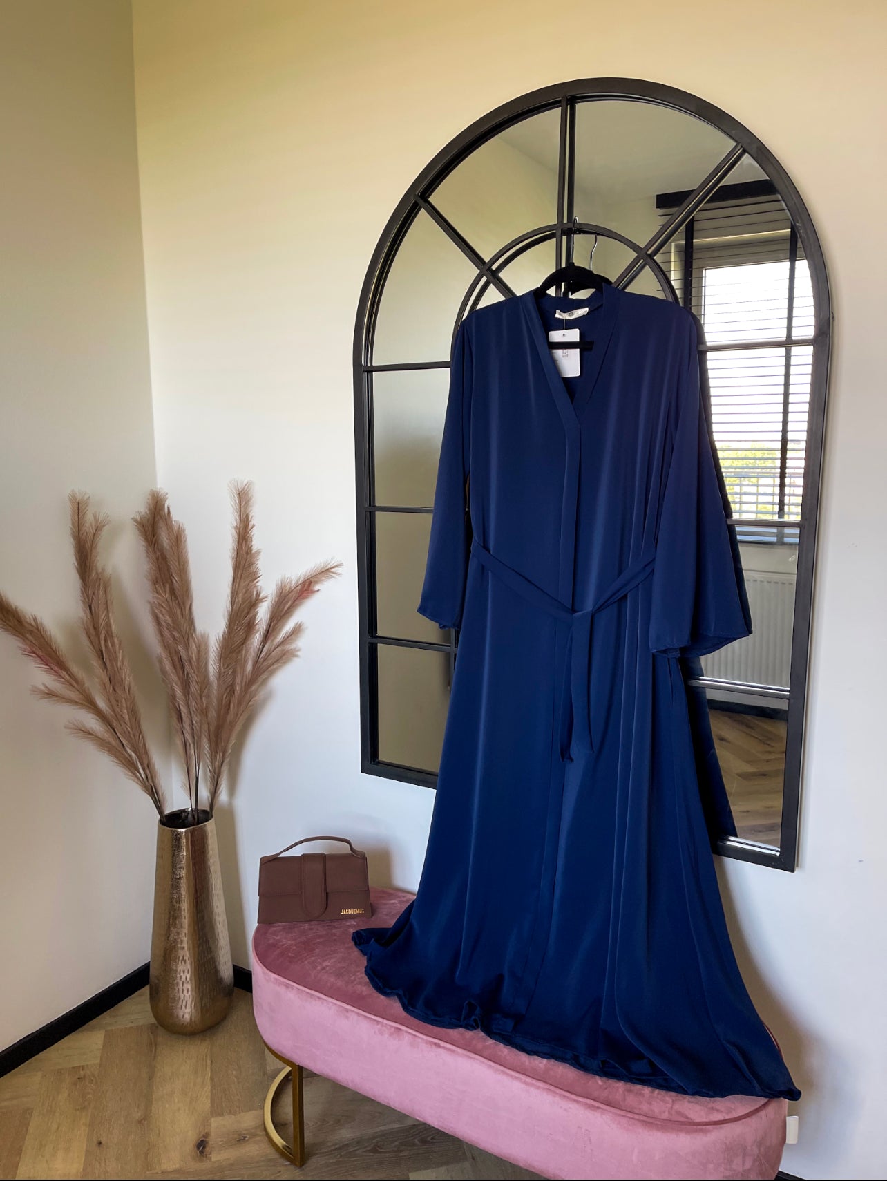 ABAYA NORA BLUE MAR