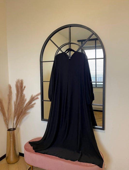 ABAYA SOUAD NOIR