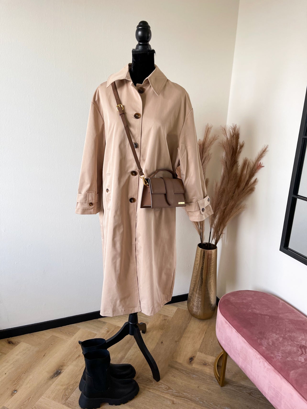 TRENCH ANISSA BEIGE